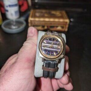 Vintage Remington Electra 17 Watch Gold Plated Wind Up New Old Stock Runs Nice